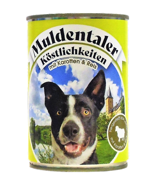 Lamm mit Karotte und Reis